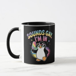 Klingt schwul Ich bin in Stolz Monat Design - Ping Tasse