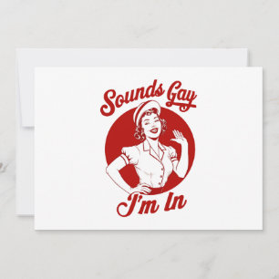 Klingt schwul Ich bin in Vintag lesbischer Cowgirl Einladung