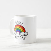 Klingt schwul kaffeetasse (Vorderseite Links)