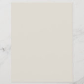 Klinik Arzt Logo QR Neutral Beige Flyer (Hinten)