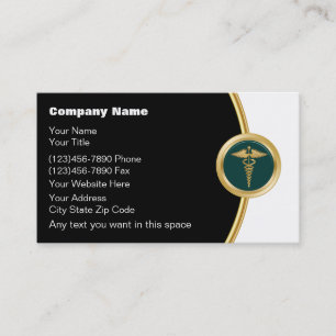 Klinik Business Cards für Spaziergänge Visitenkarte