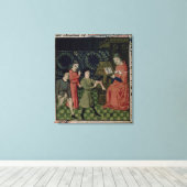 Klinik des Chirurgen, von Typ de Chauliac Leinwanddruck (Insitu (Holzboden))