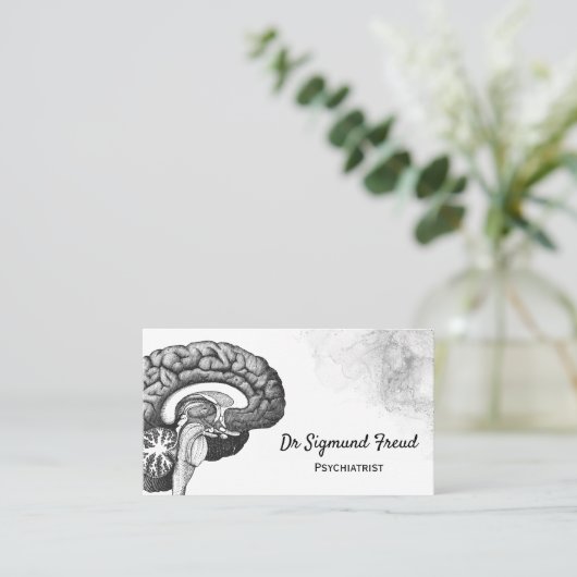 Klinik für Anatomie des Gehirns Visitenkarte (Stehend Vorderseite)