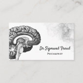 Klinik für Anatomie des Gehirns Visitenkarte (Vorderseite)