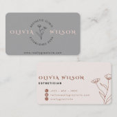 Klinik für Ästhetik Visitenkarte (Vorne/Hinten)