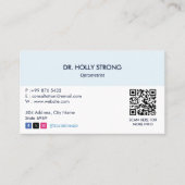 Klinik für Augenheilkunde | Saubere Ernennung Visitenkarte (Vorderseite)