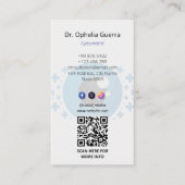 Klinik für Augenheilkunde | Saubere Ernennung Visitenkarte (Vorderseite)