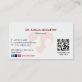 Klinik für Gynäkologie | Moderne Ernennung Visitenkarte (Vorderseite)