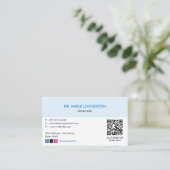 Klinik für Gynäkologie | Moderne Ernennung Visitenkarte (Stehend Vorderseite)