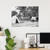 Klinik für zivile Kriege, 1862 Poster (Heimbüro)