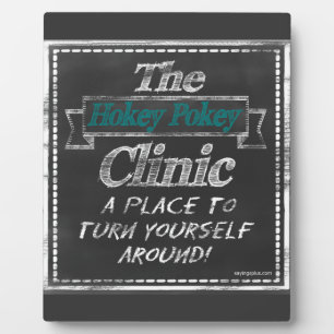 Klinik Hokey Pokey Fotoplatte