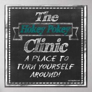 Klinik Hokey Pokey Poster