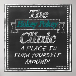 Klinik Hokey Pokey Poster