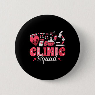 Klinik-Team Stethoskop Leopard Krankenschwester Va Button