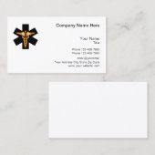 Kliniken für klinische medizinische Logos Visitenkarte (Vorne/Hinten)