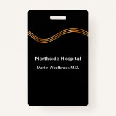 Klinikklinik Ausweis (Rückseite)