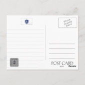 Klinikpunktebereich Vorderlicht - Massachusetts Postkarte (Rückseite)