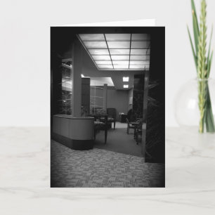 „Klinikwartezimmer“ Gute Besserung Karte