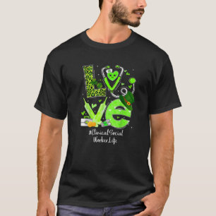 Klinische Liebe der Sozialarbeiter Krankenversiche T-Shirt