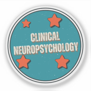 Klinische Neuropsychologie Aufkleber