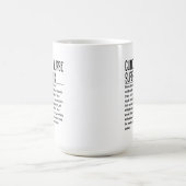 Klinischer Krankenpfleger Kaffeetasse (Mittel)