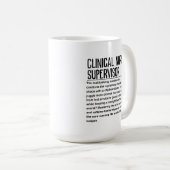 Klinischer Krankenpfleger Kaffeetasse (VorderseiteRechts)