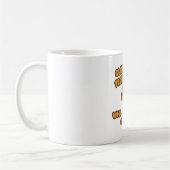 Klinischer Labrador Tech .. Wird für Cookies funkt Kaffeetasse (Links)