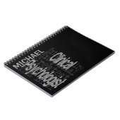 Klinischer Psychologe Extraordinaire CUSTOM Notizblock (Linke Seite)