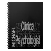 Klinischer Psychologe Extraordinaire CUSTOM Notizblock (Vorderseite)