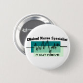 Klinisches Button (Vorne & Hinten)