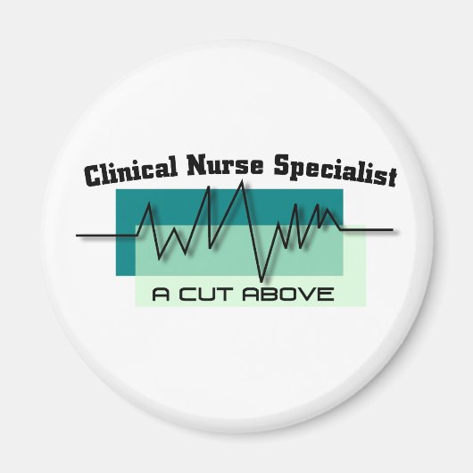 Klinisches Nurse-Speziallogo Magnet (Vorne)