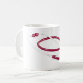 Klinisches Stethoskop Kaffeetasse (Vorderseite Links)