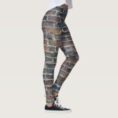 Klinker-Ziegelstein mit weinenden Mörser-Leggings Leggings (Rechts)