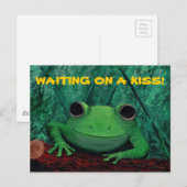 KLINS MIR! (Frosch-Design) ~ Postkarte (Vorne/Hinten)