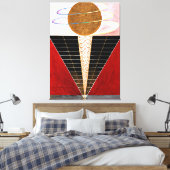 Klint - Altarpiece No. 2 Leinwanddruck (Insitu (Schlafzimmer))