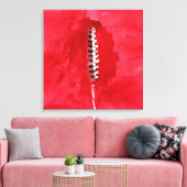 Klint - Auf der Sicht von Blume und Bäumen, Getrei Leinwanddruck (Insitu (Wohnzimmer))