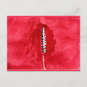 Klint - Auf der Sicht von Blume und Bäumen, Getrei Postkarte