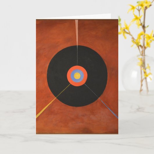 Klint - Der Schwan, Nr. 18 Karte (Gelbe Blume)