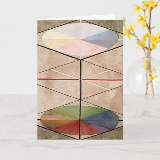 Klint - Der Schwan Nr. 23 Karte (Gelbe Blume)