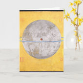 Klint - Die Taube Nr. 12 Karte (Gelbe Blume)