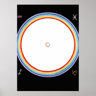 Klint - Die Taube, Nr. 14, Vintages Kunstwerk Poster