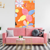 Klint - Die zehn größten, Nr. 04, Jugend Leinwanddruck (Insitu (Wohnzimmer))