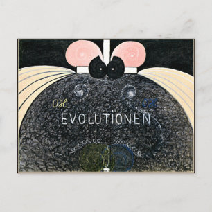 Klint - Evolution, Nr. 07, Gruppe VI, abstrakte Ku Postkarte