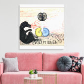 Klint - Evolution Nr. 5, Gruppe VI, abstrakte Kuns Leinwanddruck (Insitu (Wohnzimmer))