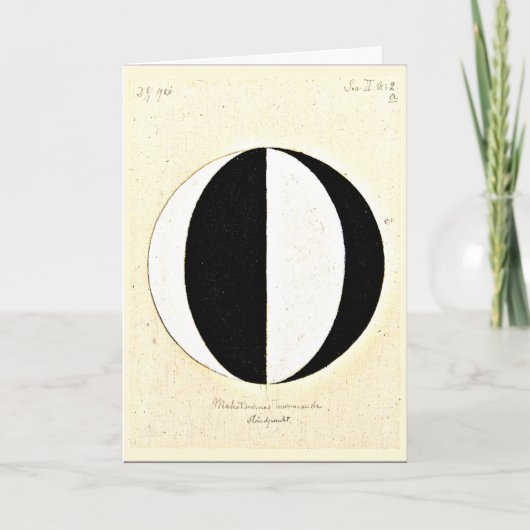 Klint - Nr. 2a Der aktuelle Stand von Mahatmas Karte (Vorderseite)