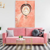 Klint - The Dove No. 10, Vintages Kunstwerk Leinwanddruck (Insitu (Wohnzimmer))