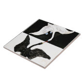 Klint - The Swan, No. 01, Group 1X SUN Fliese (Seite)