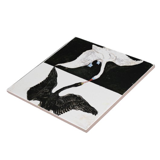 Klint - The Swan, No. 01, Group 1X SUN Fliese (Seite)