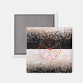 Klint - The Swan No. 10, berühmtes Bild Magnet (Vorderseite/Rückseite)