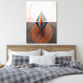 Klint - The Swan, No. 12, abstrakte Kunstwerke Leinwanddruck (Insitu (Schlafzimmer))